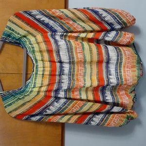 Chaus peasant blouse  size large never worn!